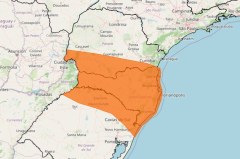 Rain of 100 mm, wind and hail are expected to hit areas of 3 of the country's capitals
