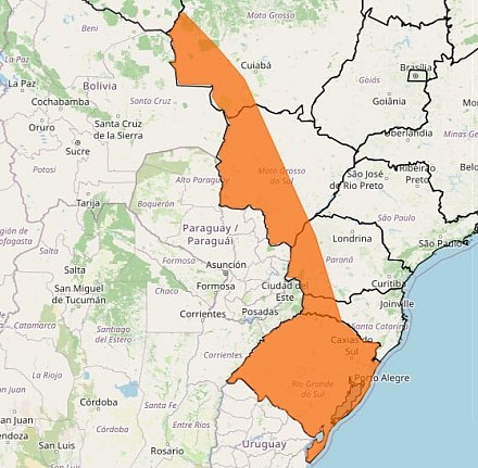 Gale of 100 km/h should hit areas of 5 states, warns Inmet