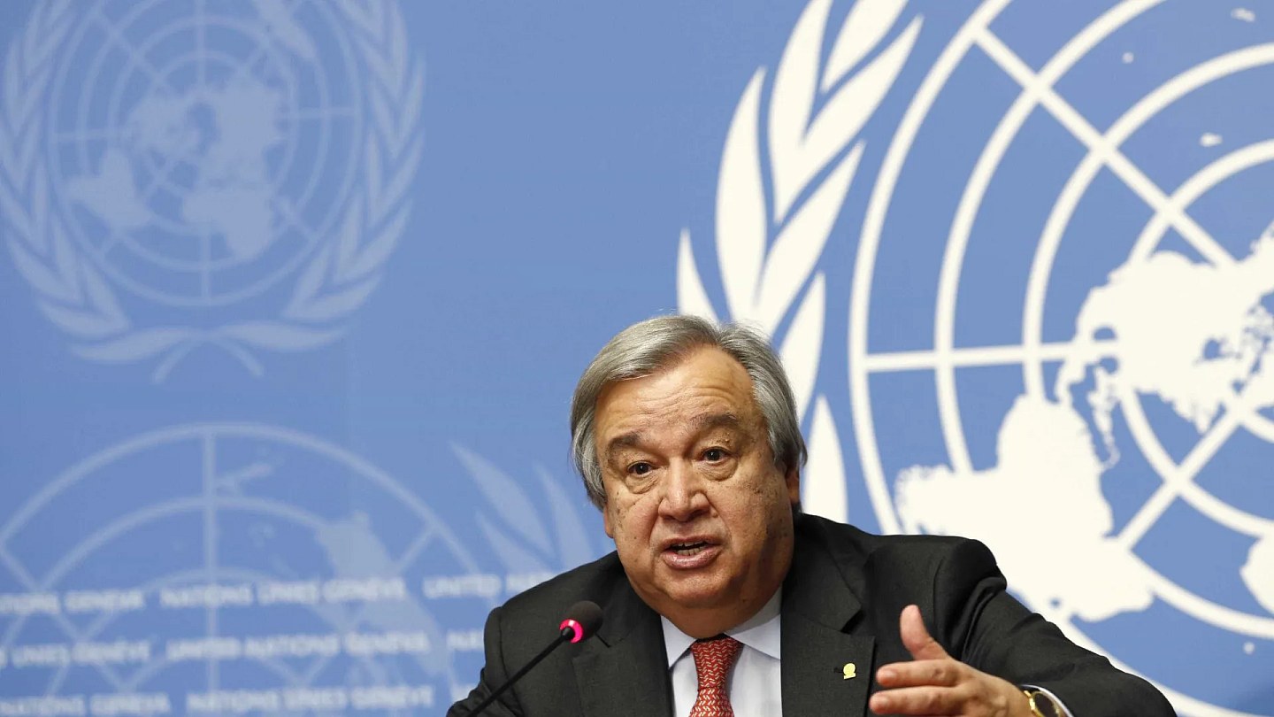 Guterres expresses concern about military escalation in Iran