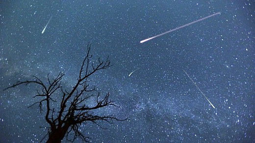 Two meteor showers could be seen in Brazil this week