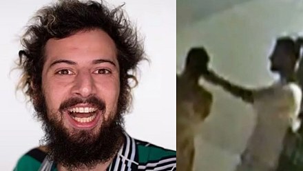 Cartolouco is caught attacking and burning his ex's ear with a cigarette