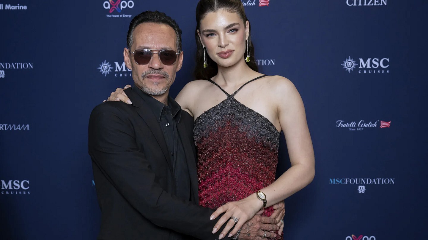 Marc Anthony and Nadia Ferreira announce the birth of their second daughter