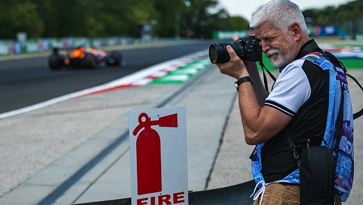 Fotógrafo misterioso em GP de F1 era um presidente da República