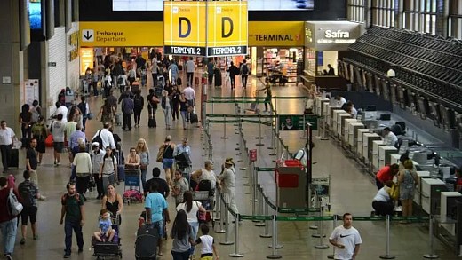 Brazil is the fourth country that has increased international tourism the most, says OECD