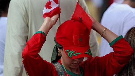 Woman dies in celebration after flag gets stuck on motorcycle