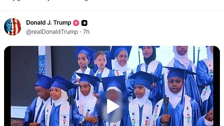 Trump ridicules Muslim children in US video