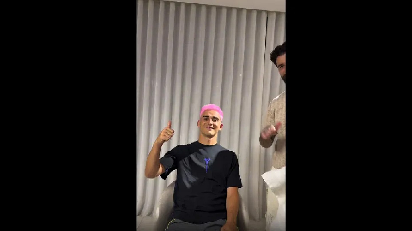 Gavi pinta o cabelo de rosa após título da Espanha na Copa do Mundo